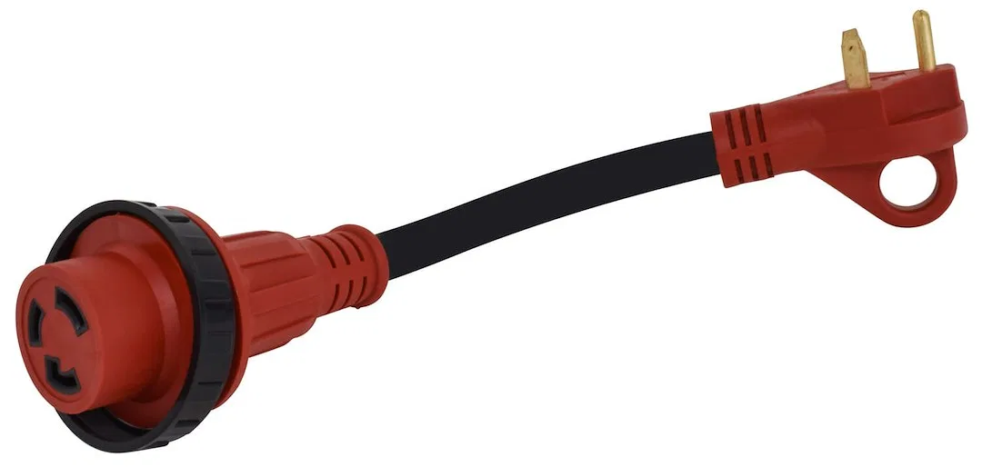 A10-3030HDVP – VALTERRA LLC Power Cord Adapter, For Connecting RV Power Inlet To Standard Power Source 30 Amp Male To...